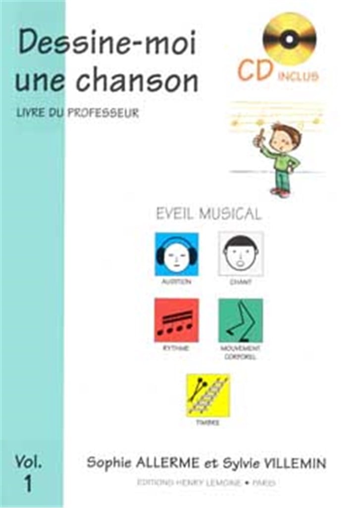 Dessine-moi une chanson Vol.1 professeur